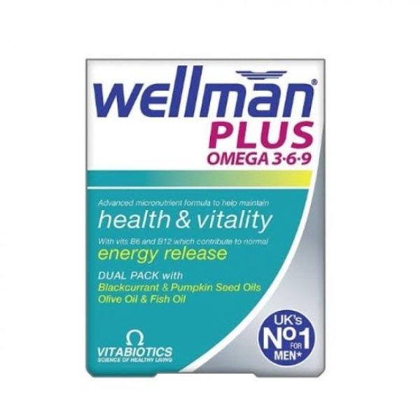 WELLMAN PLUS OMEGA 3-6-9 56S