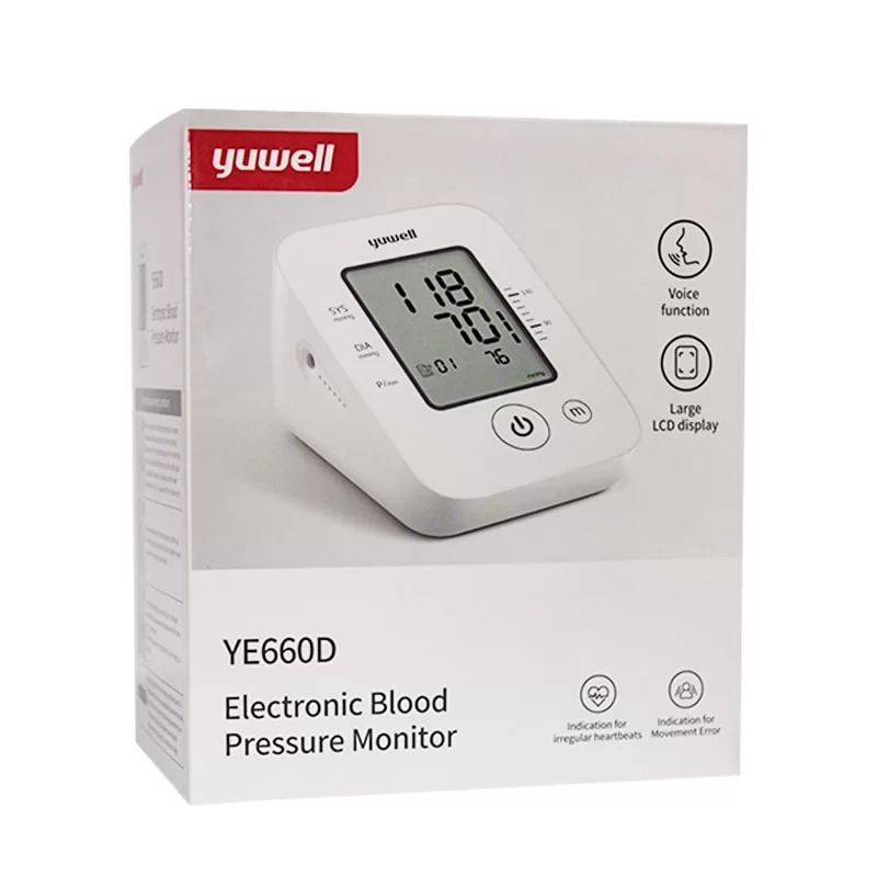 YUWELL ELECTRONIC BLOOD PRESSURE MONITOR