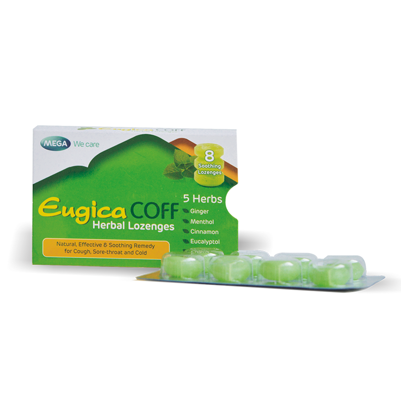 EUGICA HERBAL COFF LOZENGES 8S